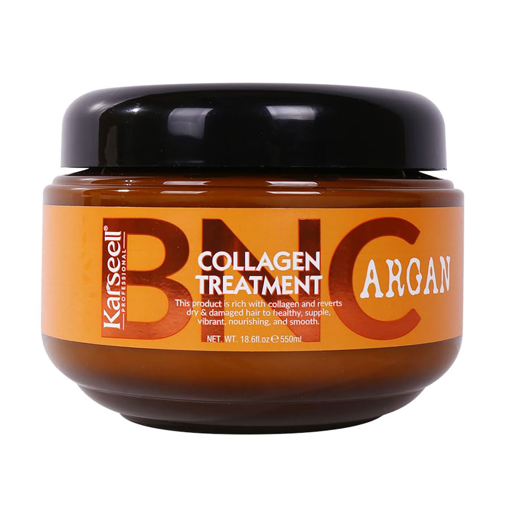 Кератинова маска для волосся Karseell BNC Argan Collagen Treatment, 550 мл